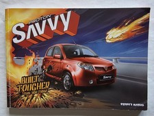 Proton Savvy Owner's Manual