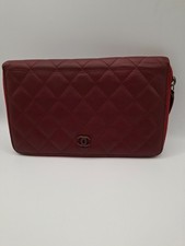  Chanel Burgandy Matelasse