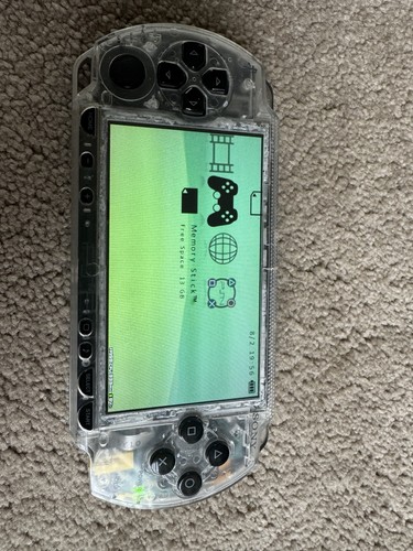 Psp 1004 clear faceplate 64gb - psp,