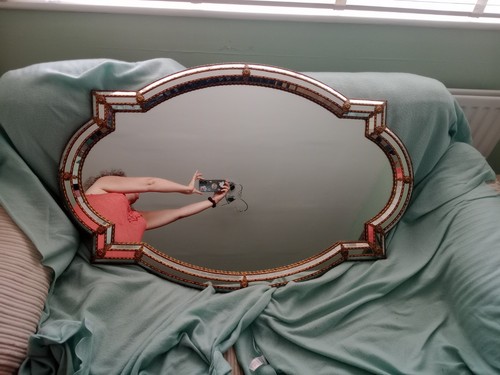 Vintage venetian style mirror - venetian,