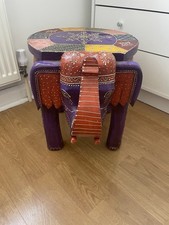 Solid Wood Elephant  Indian