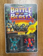 BATTLE BEASTS #35 Kickback Kangaroo  & #36 Octillian Octopus Series 2 MOC