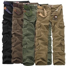Mens cargo combat trousers - mens,