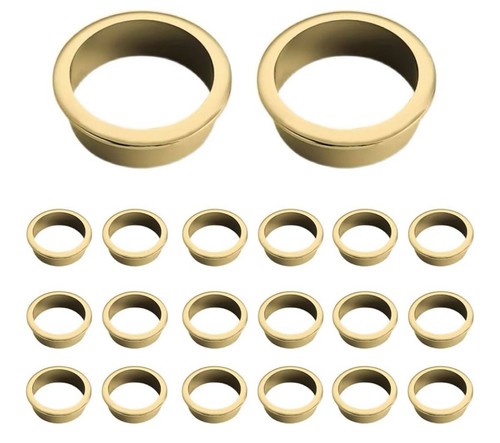 4pc desk cable grommets 25mm - desk,