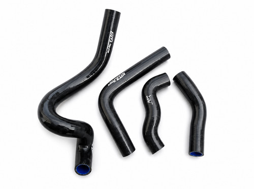 Radiator hose kit 4pcs black - radiator,