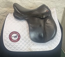 16” Kent & Masters Pony GP Saddle, brown - Adjustable gullet currently MW