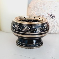Black & Brass Incense Resin