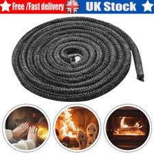 2M High-temperature Fireproof Sealing Rope Fireplace Furnace Door Sealing Rope