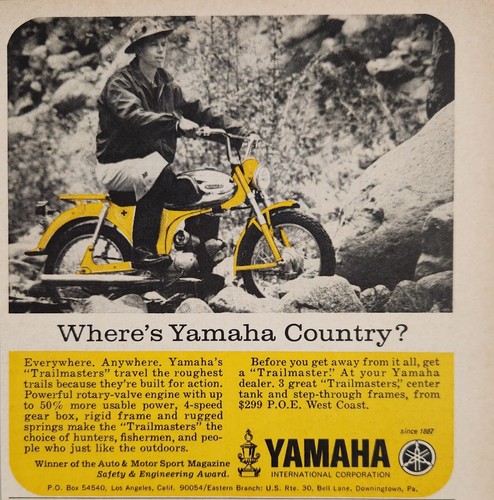 1965 print yamaha - 1965,