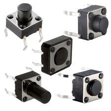 Maplin Tactile Switches 6mm x 6mm and 12mm x 12mm, 160gf