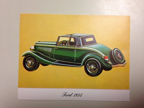 Sticker ford 1934 - ford,
