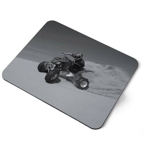Mouse mat pad quad - mouse, bike