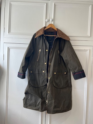 Barbour ebberston olive wax - barbour,
