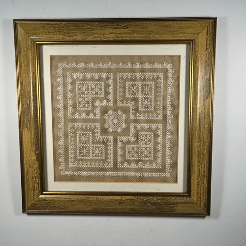 Vintage framed whitework - framed,