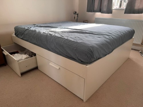 Ikea malm king size - size, bed