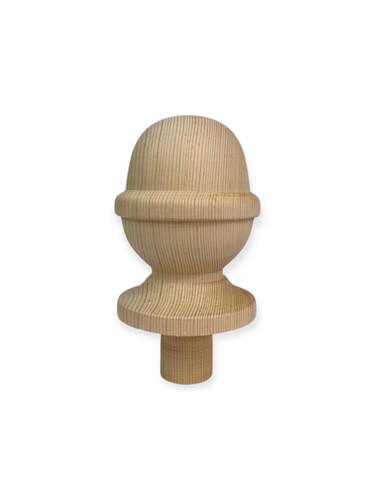 Pine acorn 90mm - 90mm, newel