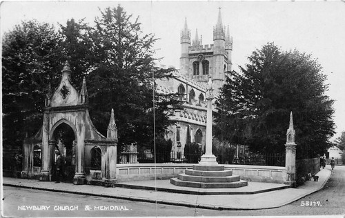 Postcard berkshire newbury - ,