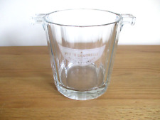 Moët & Chandon Petit Liquorelle Ice Bucket Cooler Heavy Clear Glass