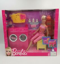 Barbie Spin to Clean Laundry
