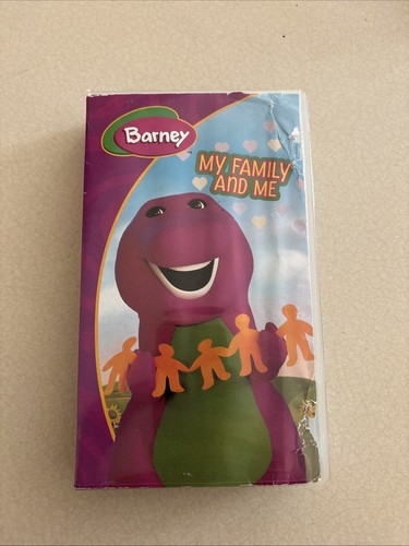 Barney family and vhs - my,