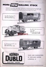 Hornby Dublo Trains Goods Rolling Stock Print AD #3 - 1960  Toy ADVERT