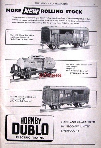 Hornby dublo trains goods - hornby,