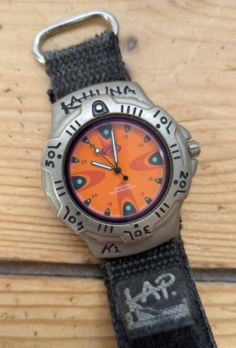 Kahuna vintage surf watch - vintage,