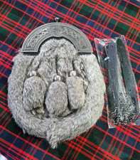 Rabbit Fur Full Dress Sporran