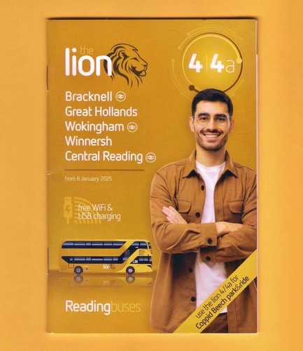 Reading buses pocket - buses, timetable