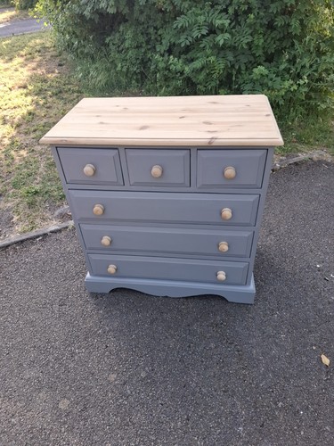 Solid pine chest draw 3 - chest, 6
