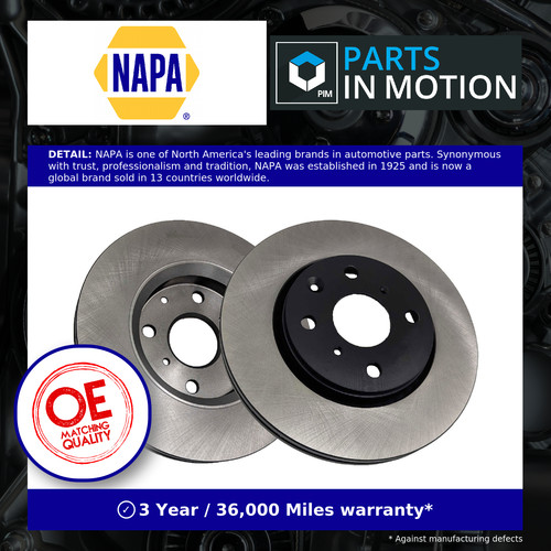 Brake discs pair vented - pair,
