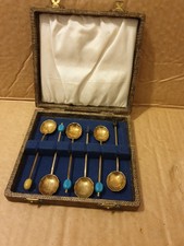 Vintage Goldoid Coffee Spoons