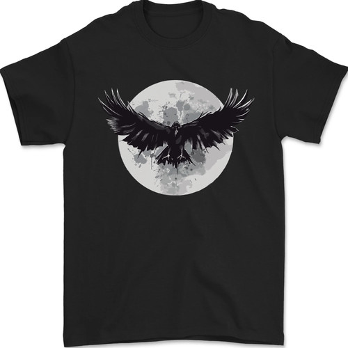 Raven moon vikings mens - vikings,