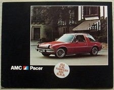 AMC PACER USA Sales Brochure Jan 1976 #AMX 7601