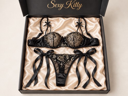 Tie glitter set - tie, me