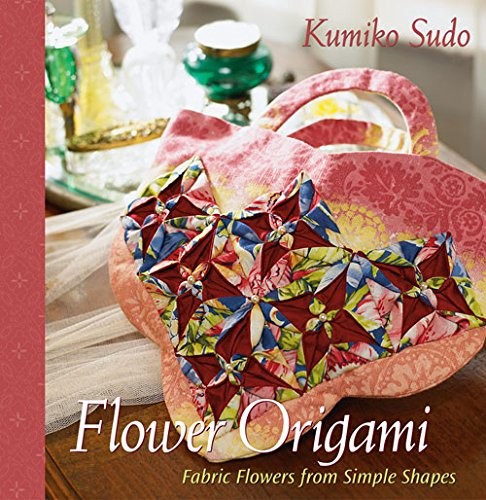 Flower origami fabric - flower, origami: