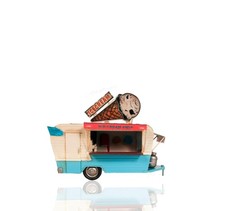 1966 Ice Cream Trailer Metal