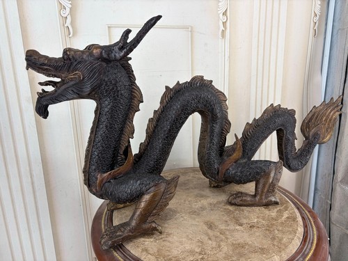 Bronze statue chinese - bronze,
