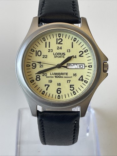 Lorus lumibrite sports gents - lumibrite,