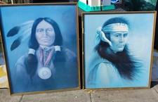 2 Vintage Native American