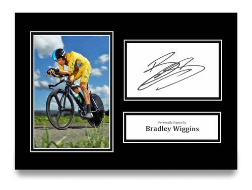 Bradley wiggins signed - wiggins,
