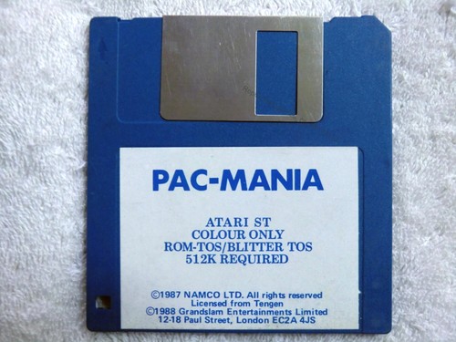 73412 pac mania atari st - -,