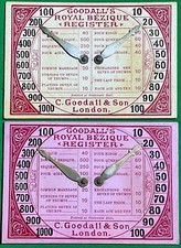 2 x Old Antique Goodall