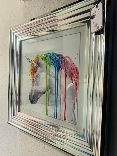 Multi colour horse - horse, art