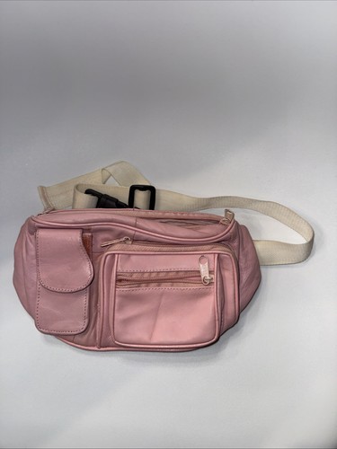 Vintage genuine leather pink - vintage,