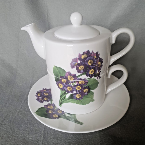 Tea for one set purple - for,