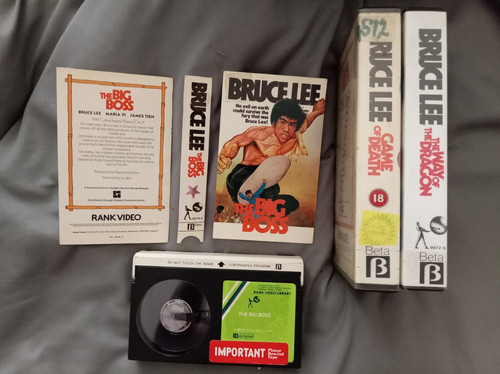 Bruce lee betamax films - lee,