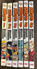 Naruto Manga Volumes 1-6