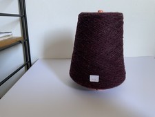 Deep Purple 4ply Shetland Wool