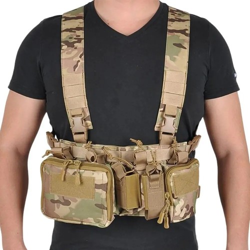 Tactical molle chest rig - tactical, vest